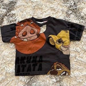 Zara Disney Lion King T-shirt Boys 18-24M